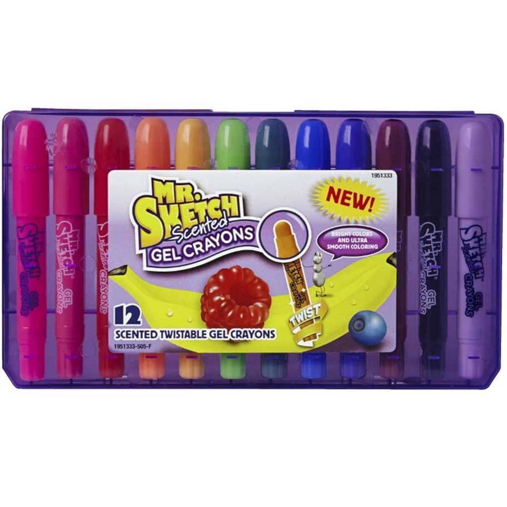 MR SKETCH SCENTED GEL CRAYONS 