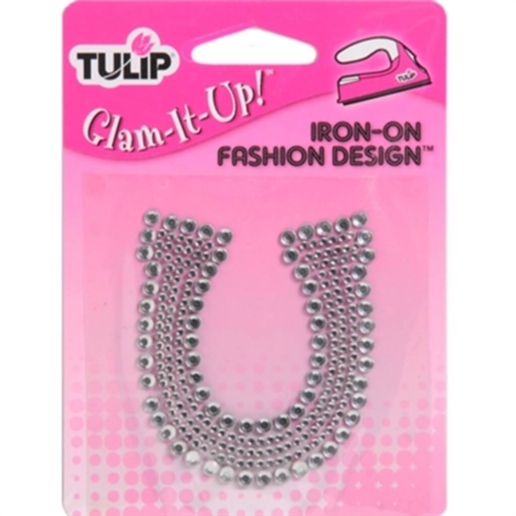 IRON ON FASHION DESIGN HORSESHOE