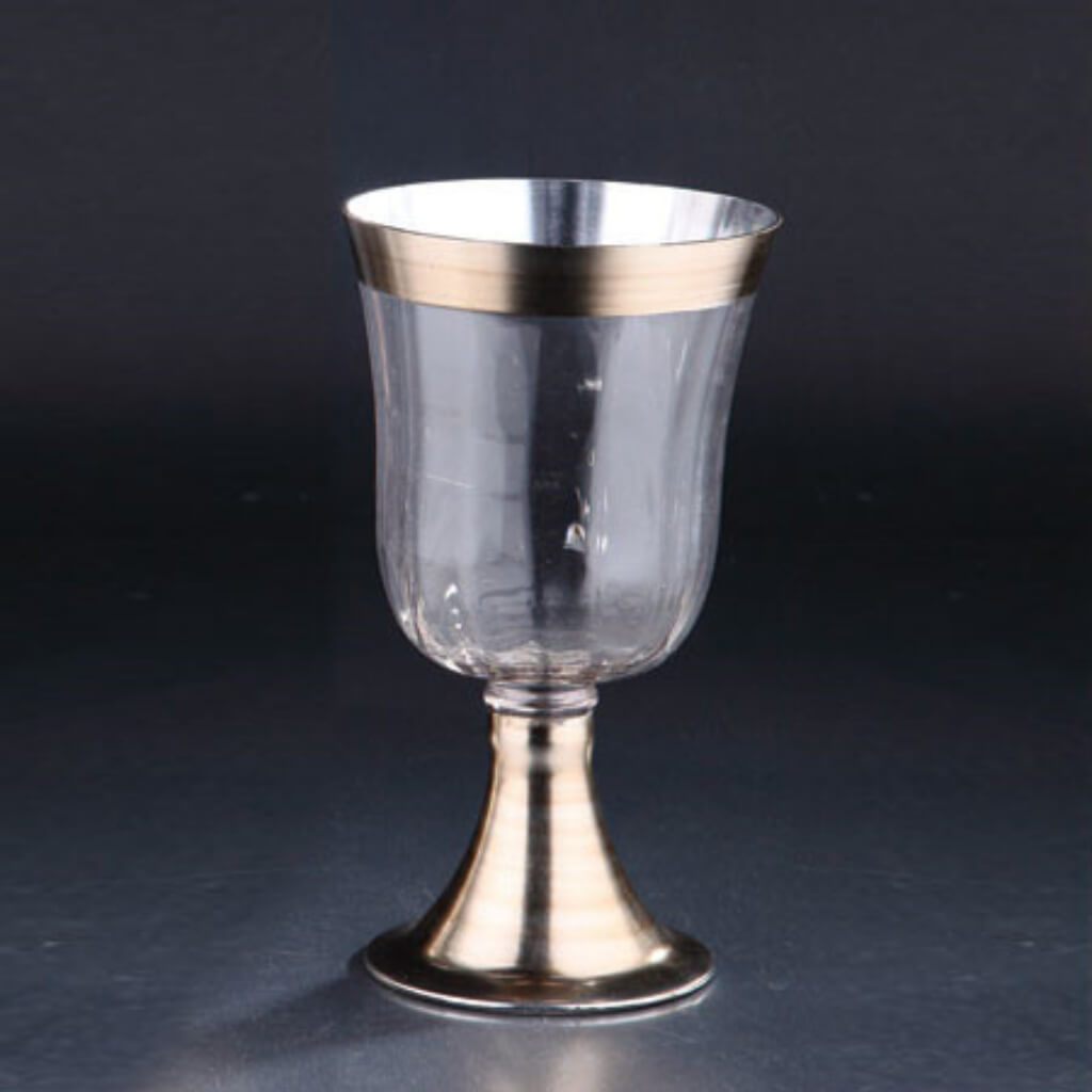 Hurricane Candleholder H:11.5&quot; D:6.5&quot; Silver 