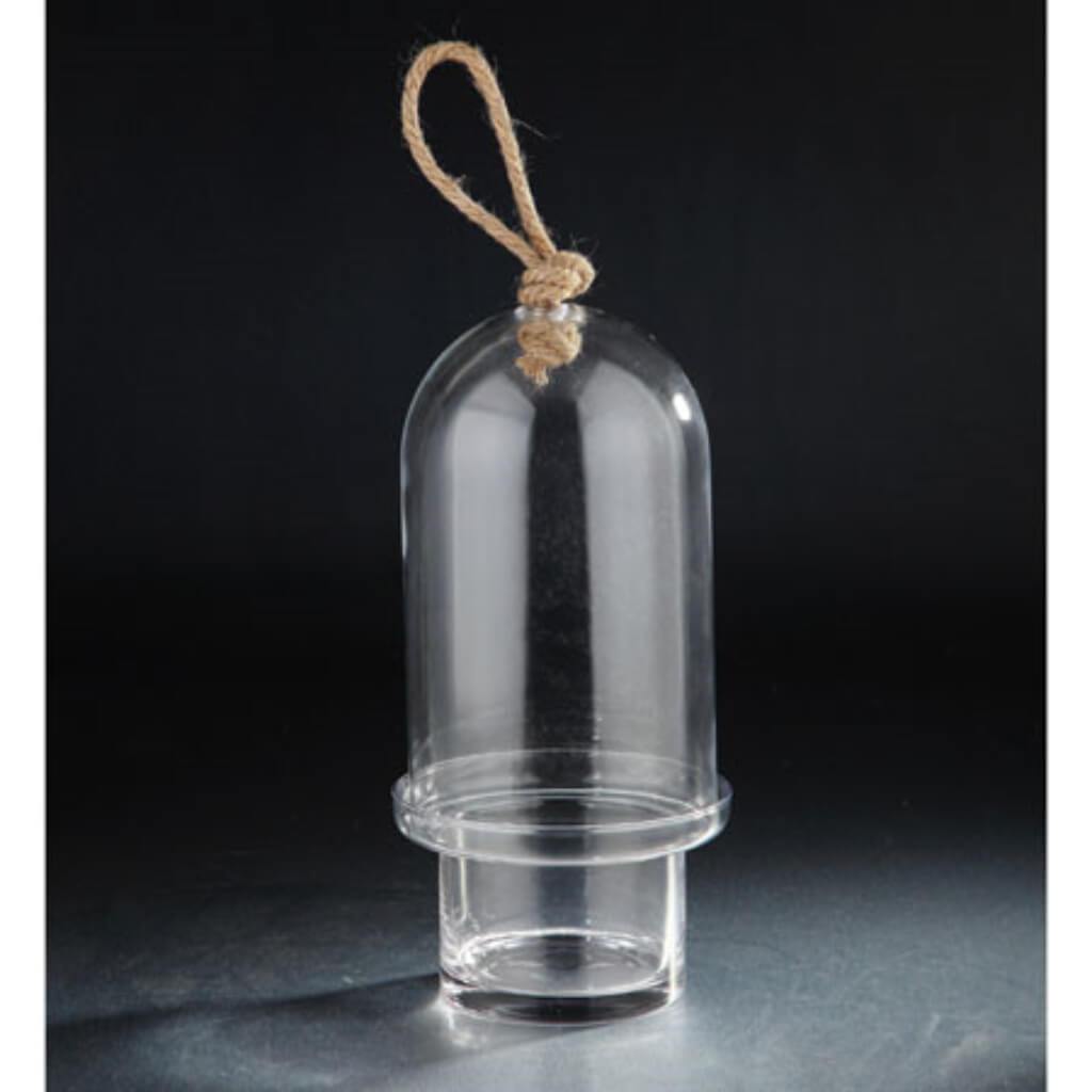 Glass Accessory H:13.5" D:6.5" Clear 