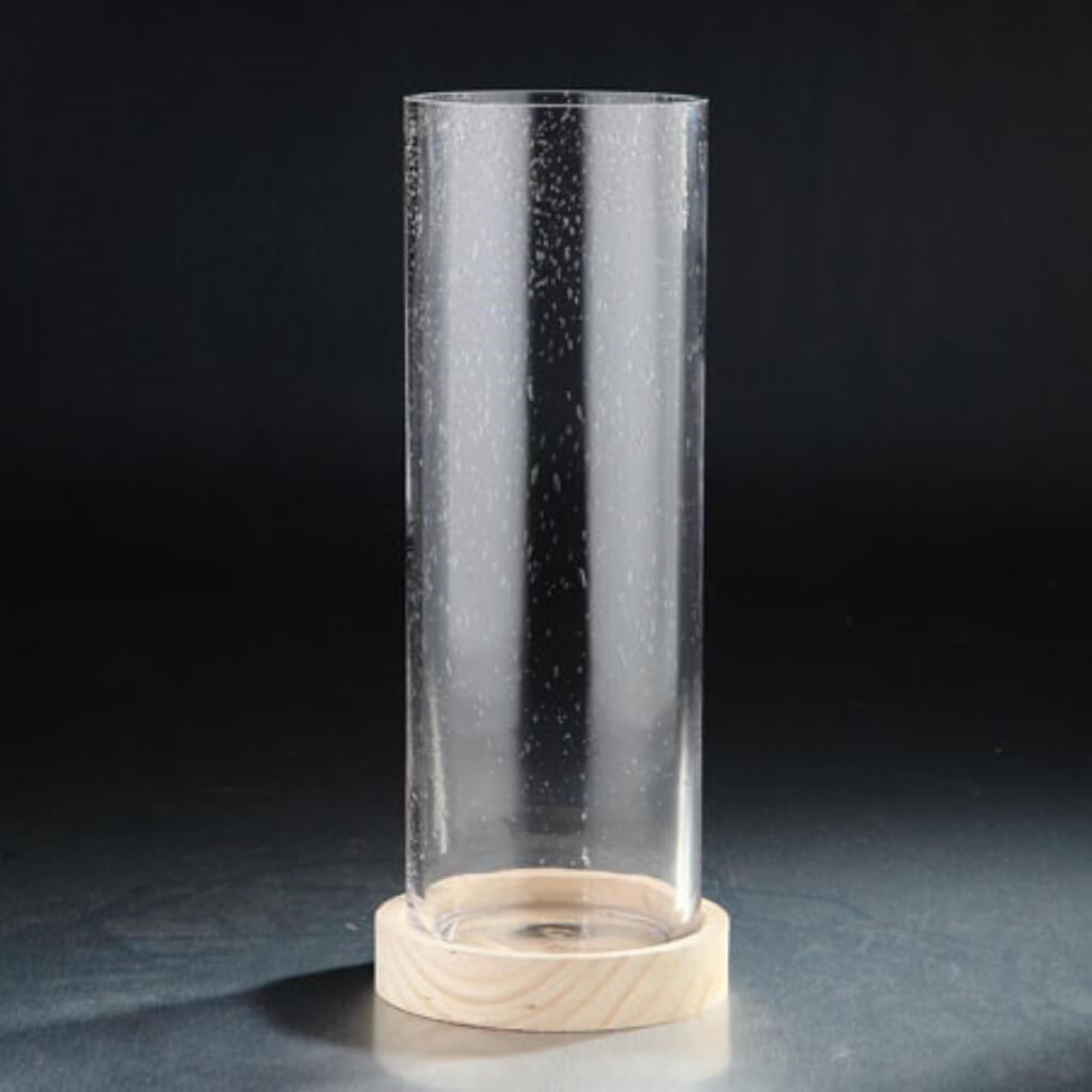 Cylinder H:14" D:4.5" Clear 