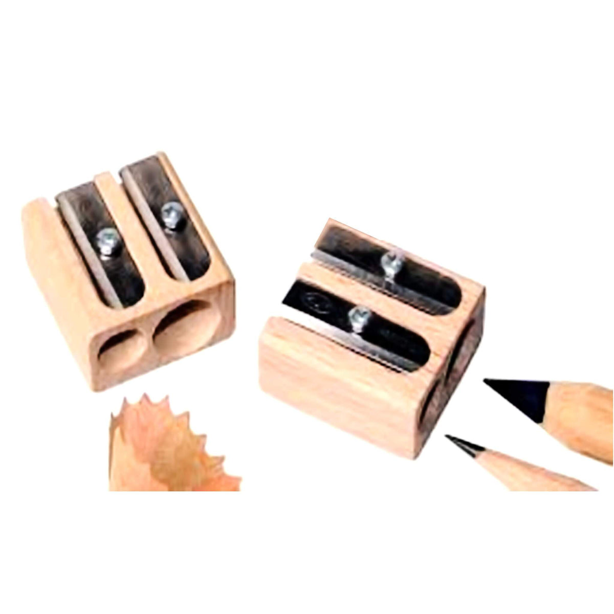 WOOD CUTTER 2HOLE PENCIL SHARPENER 