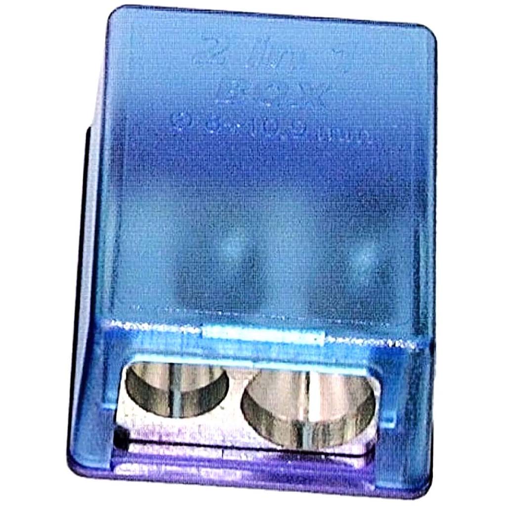 2-IN-1 MAGNESIUM 2HOLE RECTANGULAR PENCIL SHARPENER 