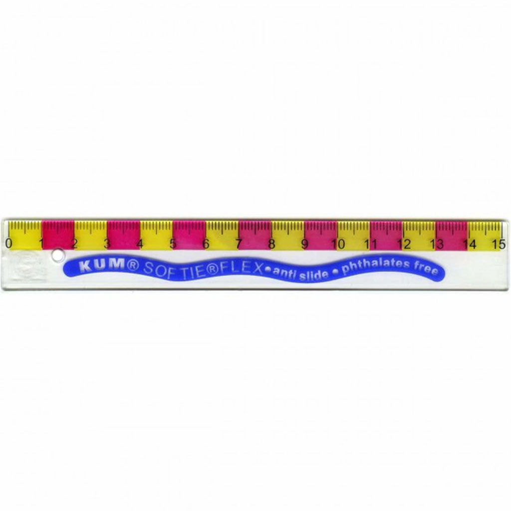 L1 Softie Flex Ruler 15cm, Flexible Material