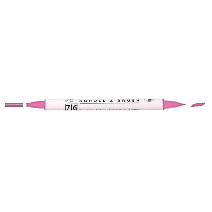 Zig Memory System Dual-Tip Scroll & Brush Marker