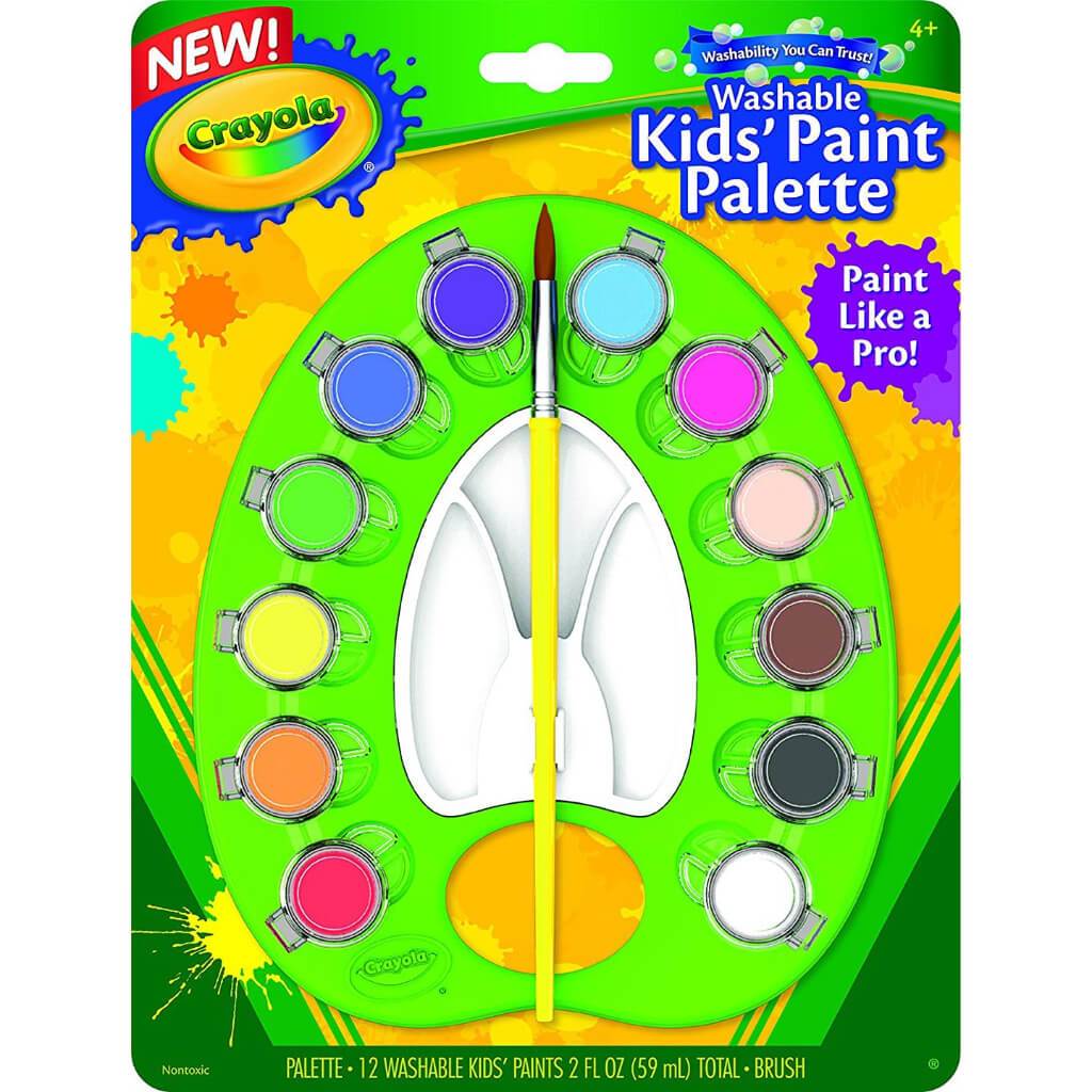 Crayola Washable Kids Paint Palette