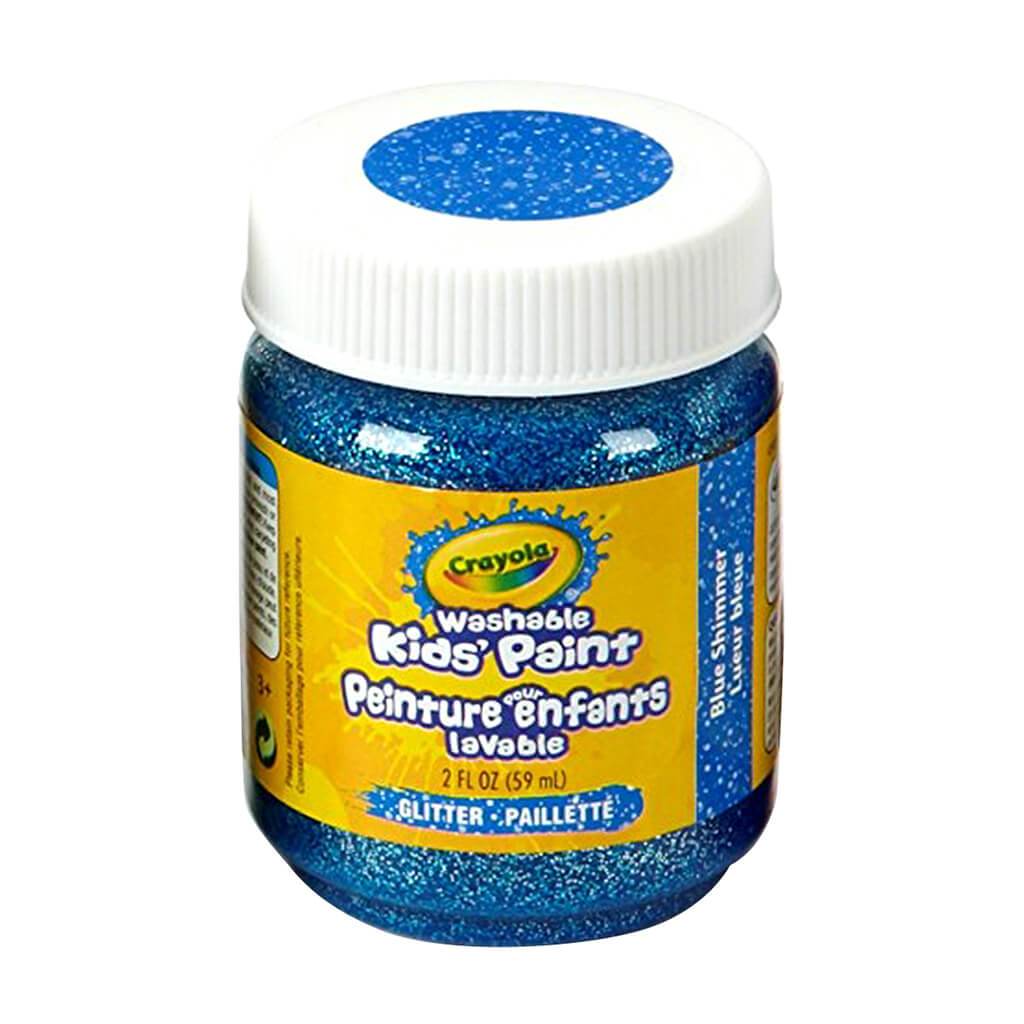 Crayola Washable Shimmer Glitter Paint 2oz