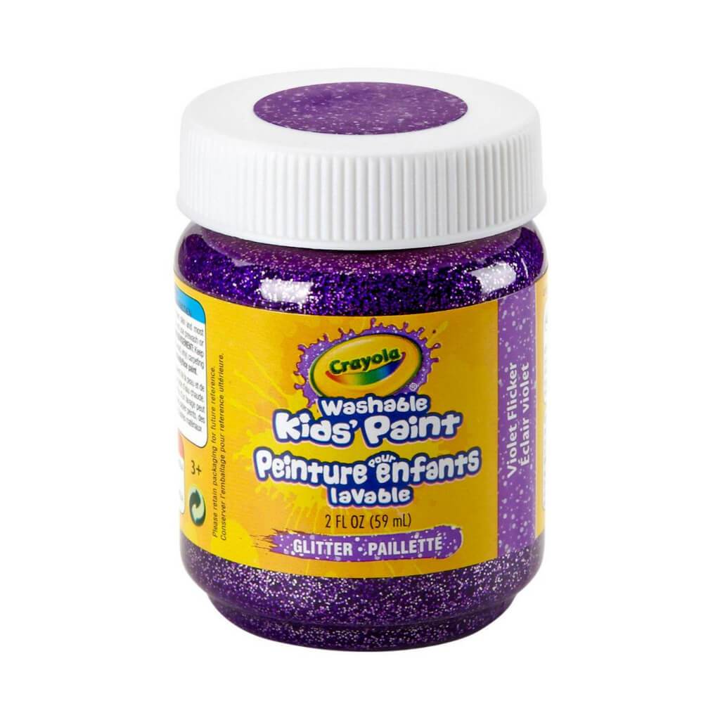 Crayola Washable Shimmer Glitter Paint 2oz