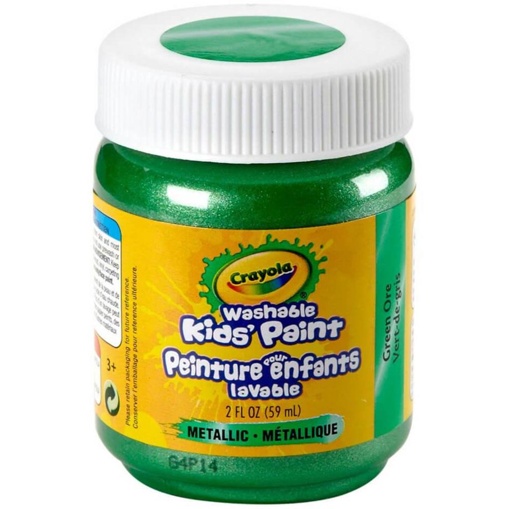 Crayola Washable Mettalic Classic Kids Paint