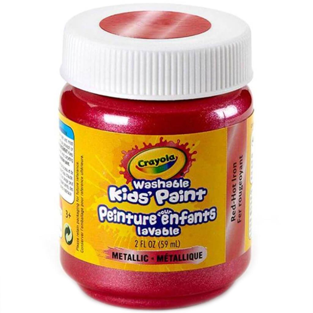 Crayola Washable Mettalic Classic Kids Paint
