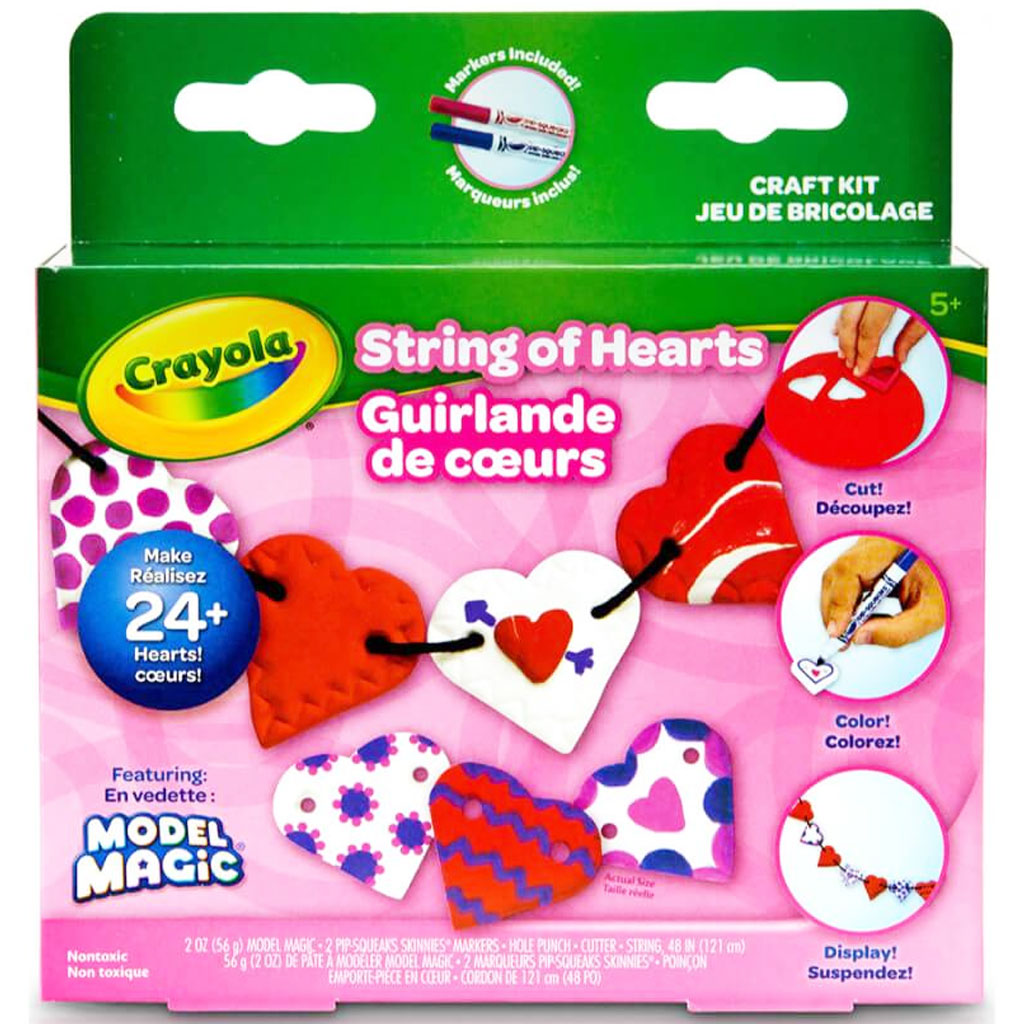 Crayola Crayola Model Magic Heartstring Garlands