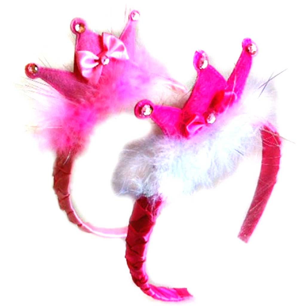 Tiara Fluffy Headband