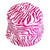 Zebra Print Cotton Sun Hat