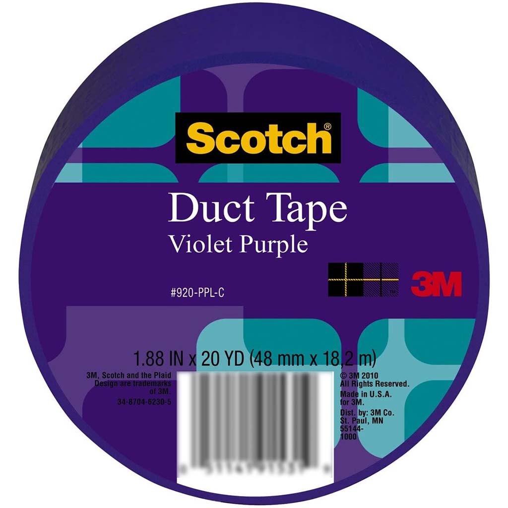 Duct Tape Violet Purple 1.88in x 20yd 