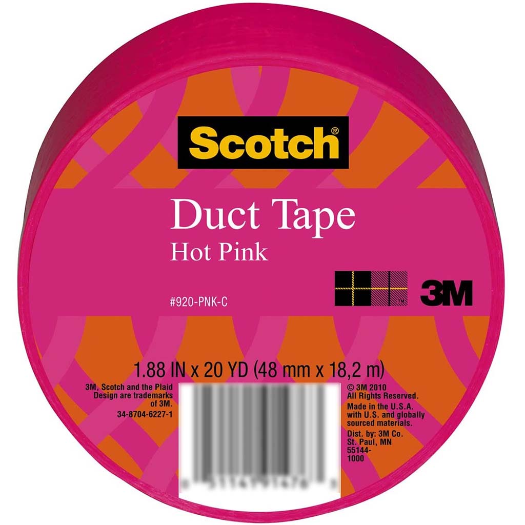Duct Tape Hot Pink 1.88in x 20yd 