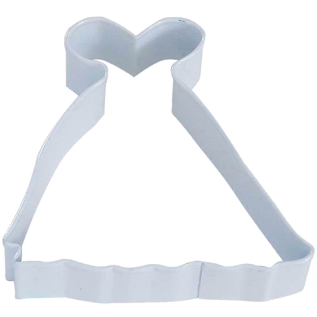 Gown Princess Cookie Cutter, 4in