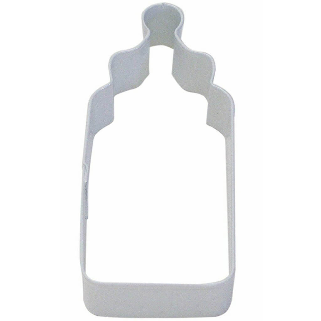 Baby Bottle White, 4in