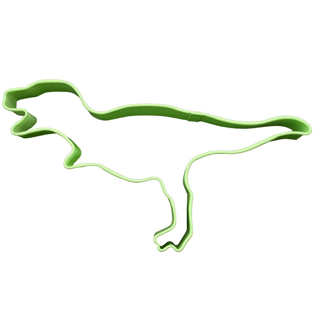 Tyrannosaurus Rex Cookie Cutter Mint Green, 6in