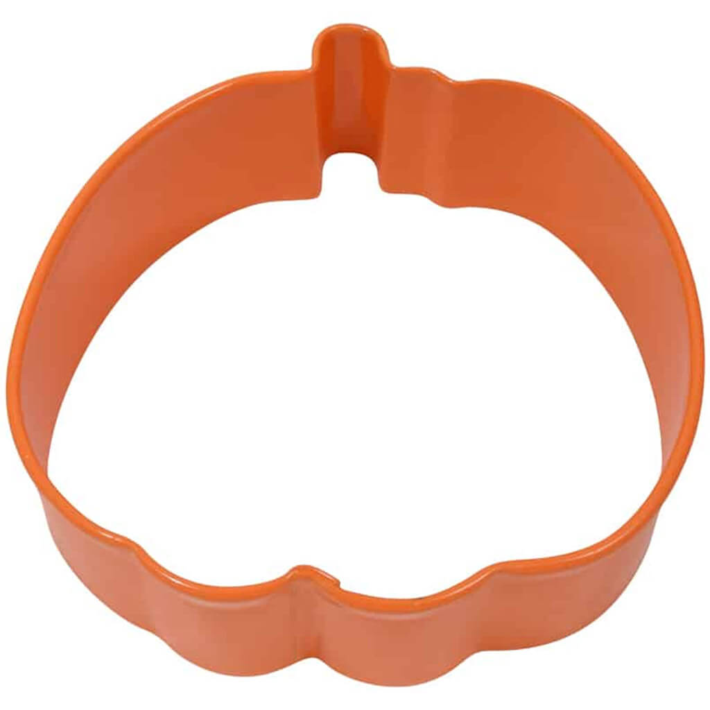 Orange Pumpkin Cookie Cutter, 3in