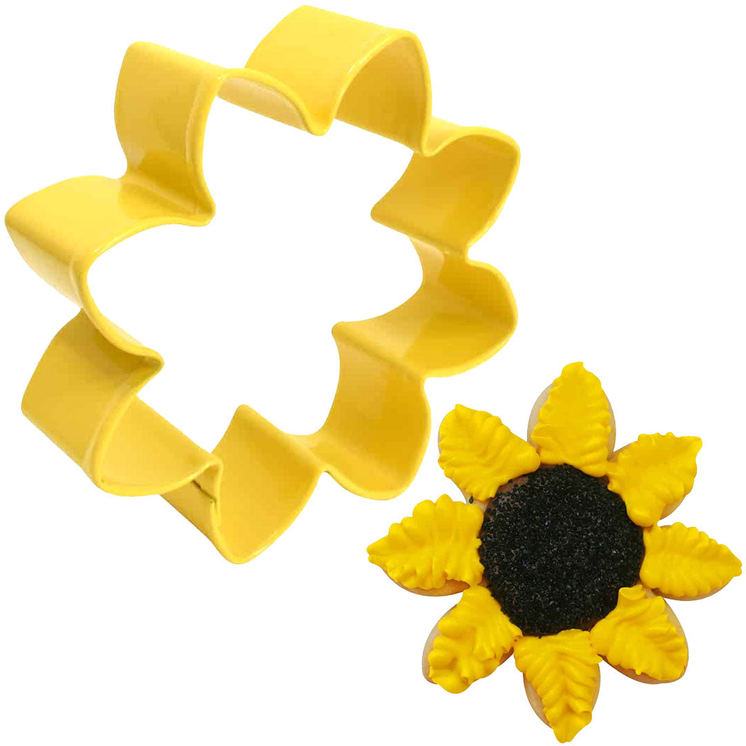 Daisy Cookie Cutter Yellow, 3.5in