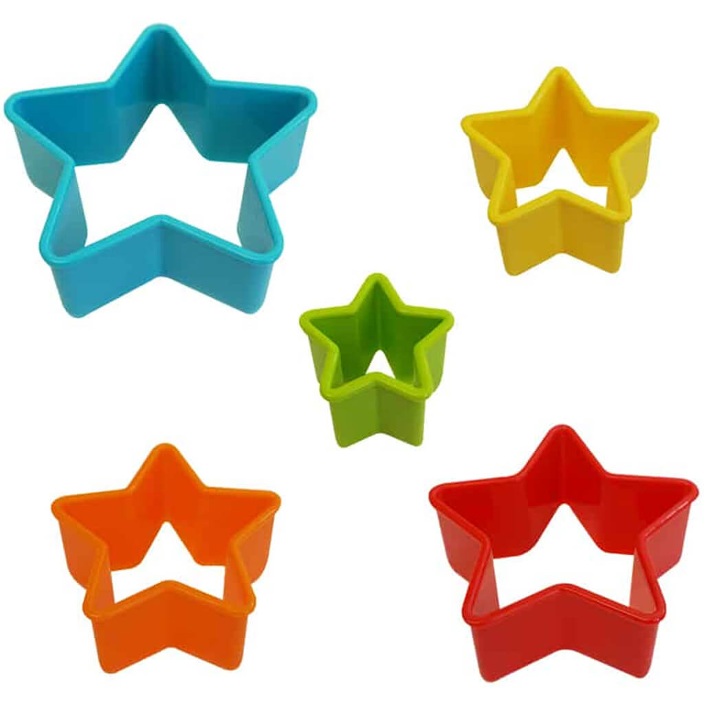 Star Biscuit Cutter 5pc Set