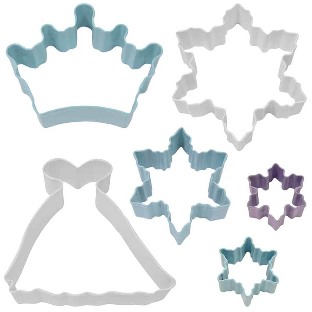 Snow Queen Cookie Cutter Set, 6pc