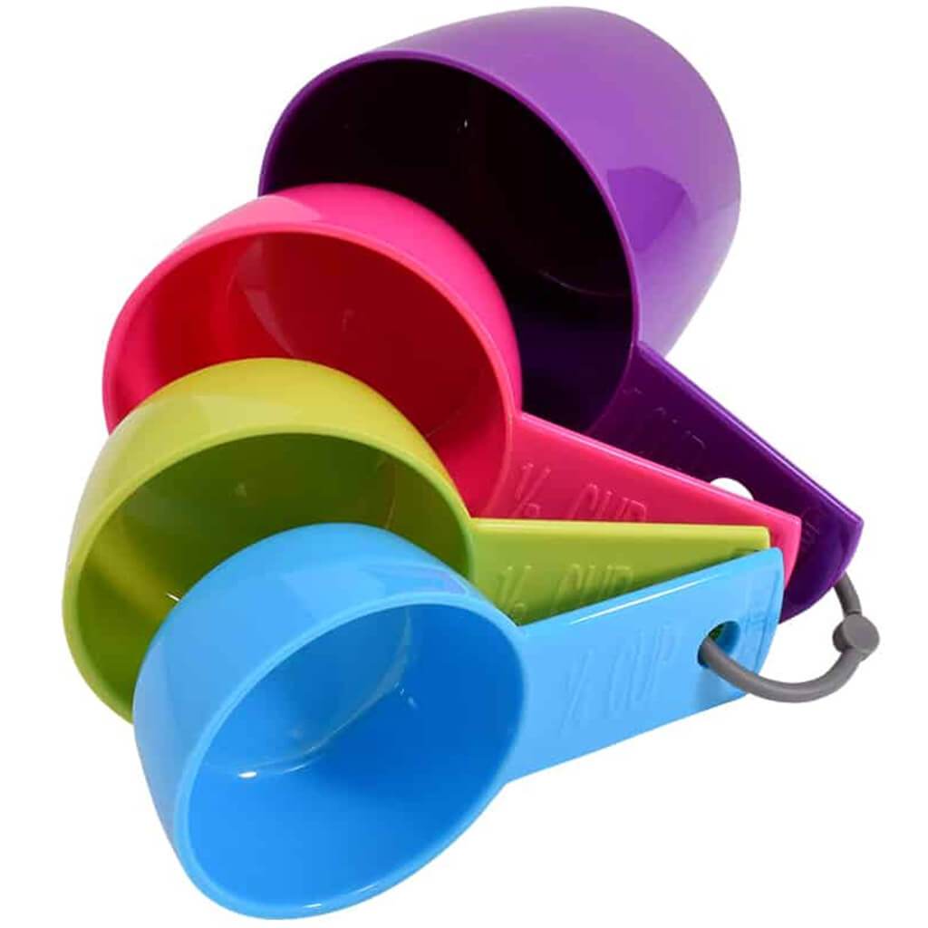 Plastic Colorful Measuring Cups