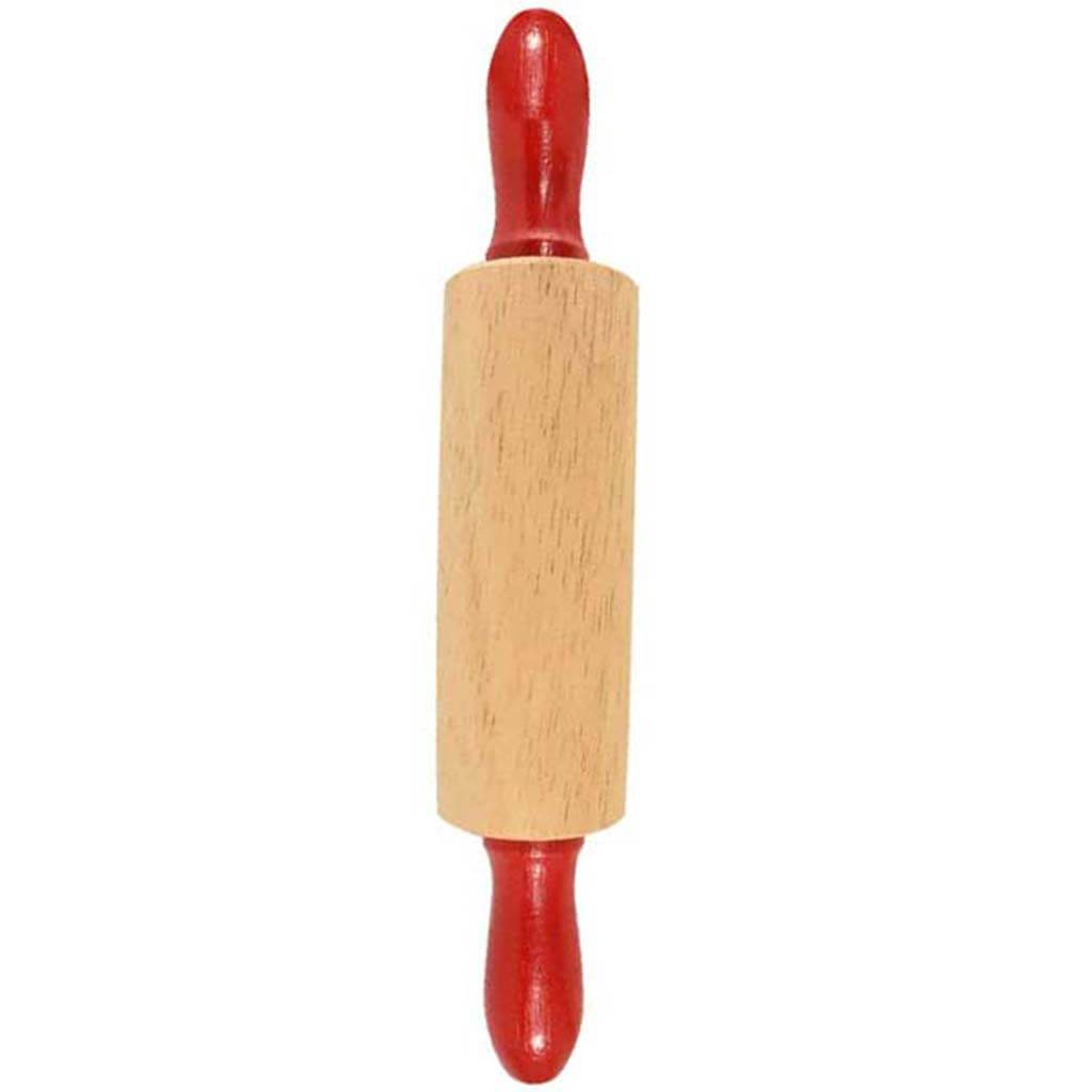 Wood Rolling Pin, 4in X 1.5in