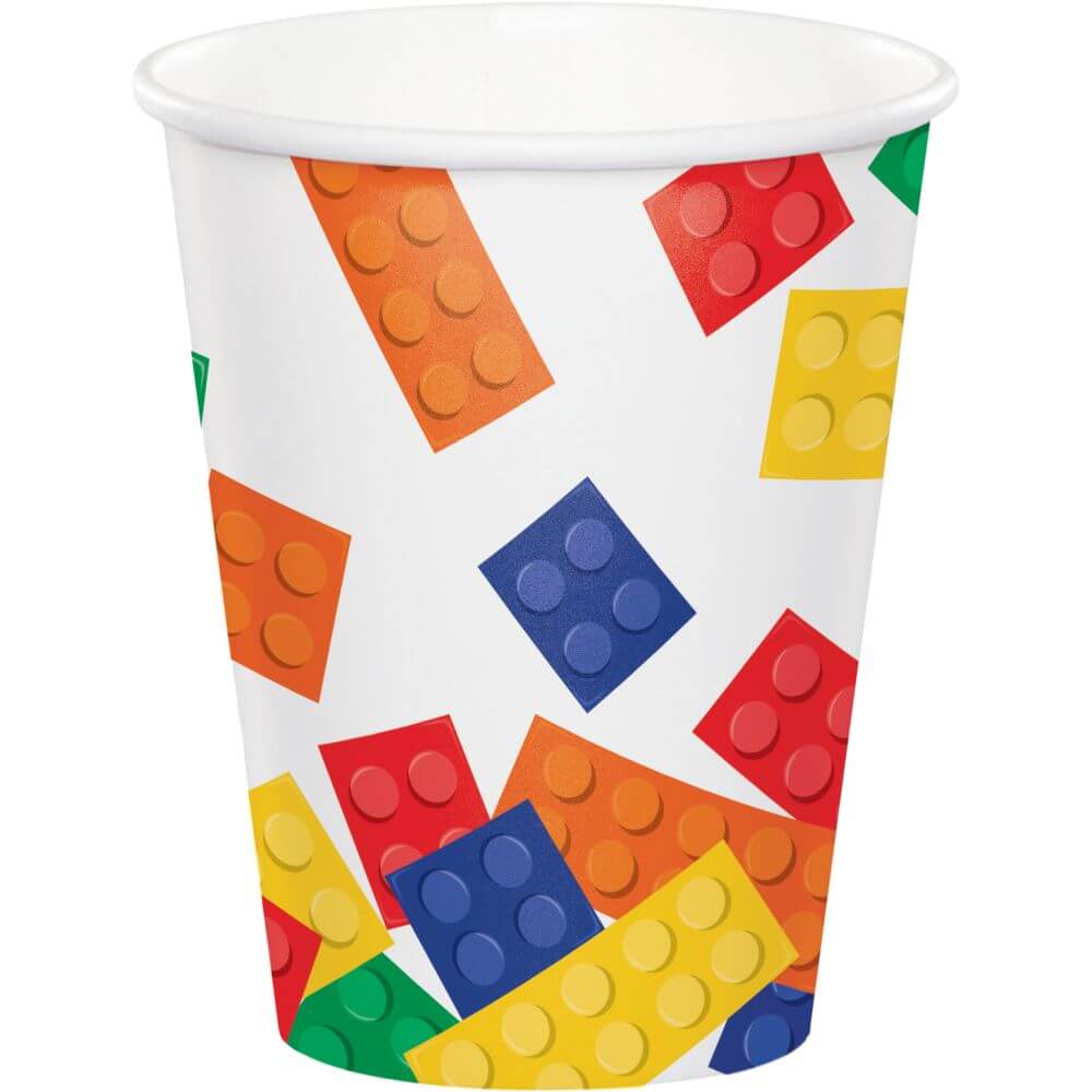 Block Party, Hot/Cold Cups 9oz 8ct 