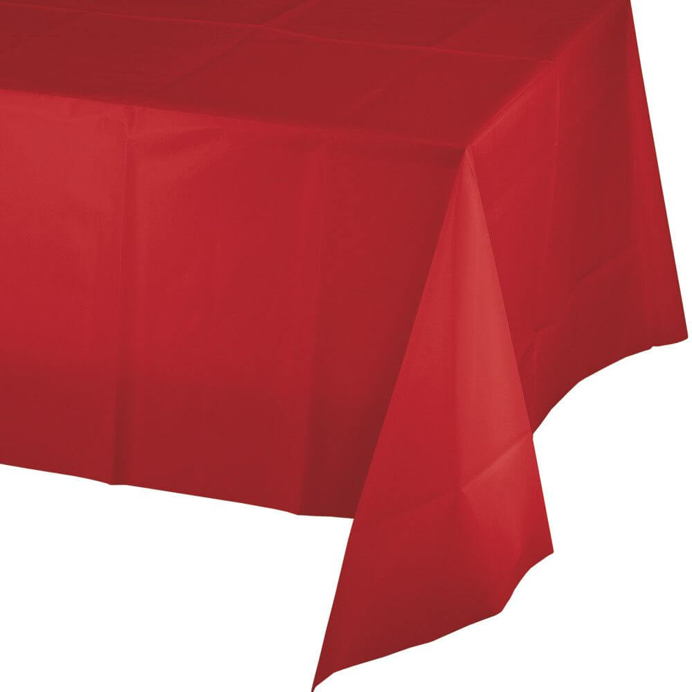 Red Table Cover Classic 54X108 