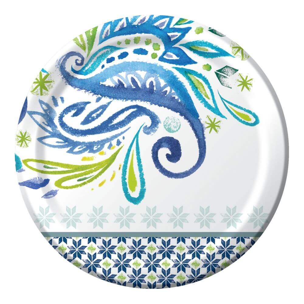 Plt10 Ss Peacock Paisle 