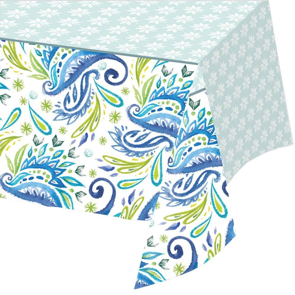 Tc Pl Aop P/Paisley 54X102 