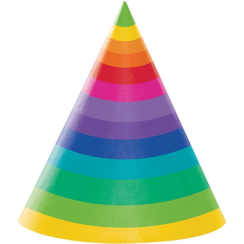 Adult Hats, Rainbow 