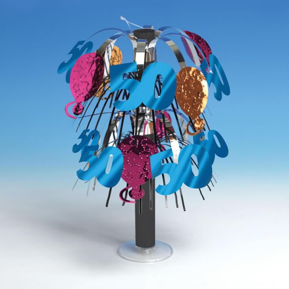 Cp Foil 50Th Bday 10.5" 