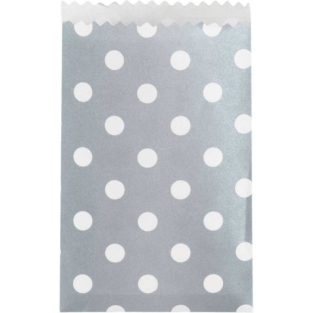 Bag Tr Pr Sm Slvr Dots 
