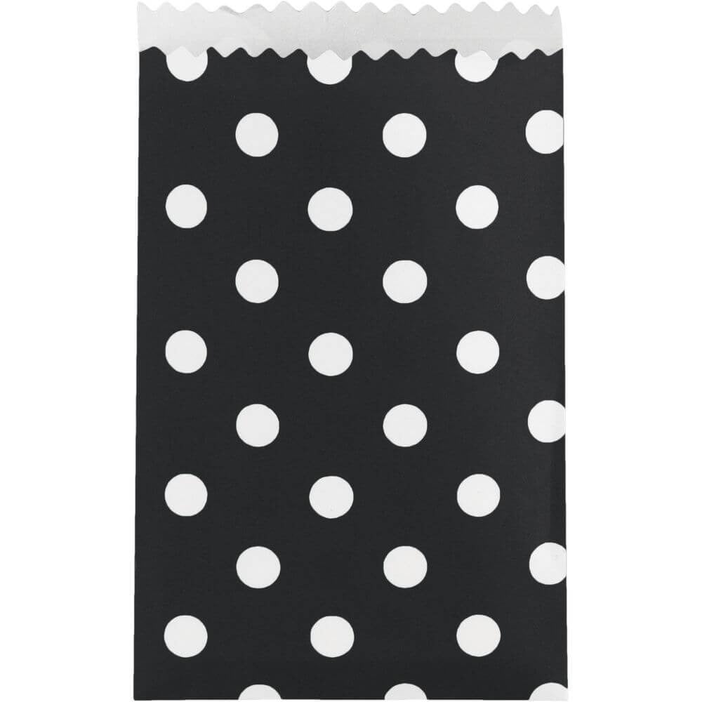 Bag Tr Pr Sm Blk Dots 