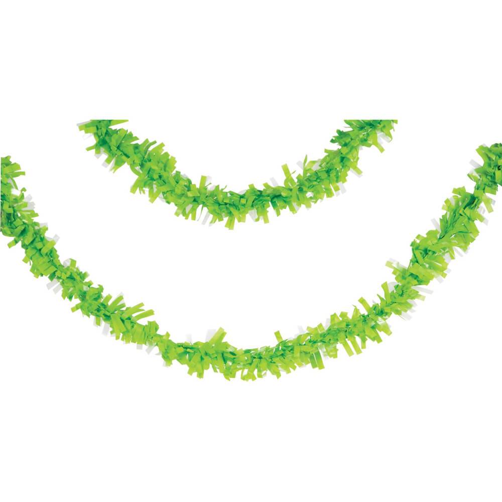 Fresh Lime Garland Tissue 25ft, 