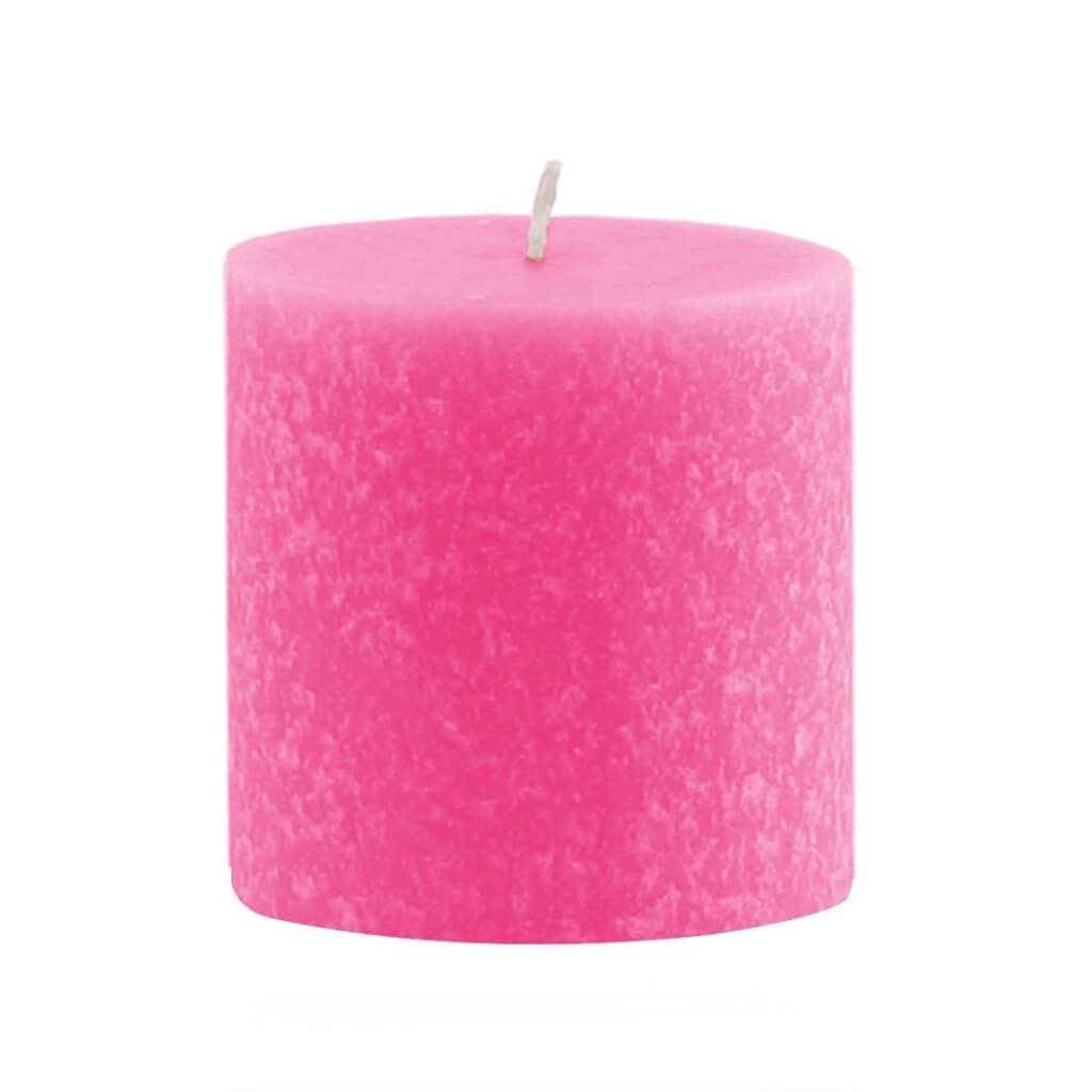 Timberline Pillar Candle 3in x 3in Pomegranate &amp; Lime 