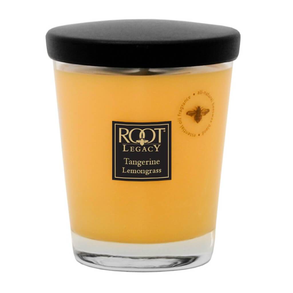 Honeycomb Veriglass Candle Large Tangerine Lemongrass 