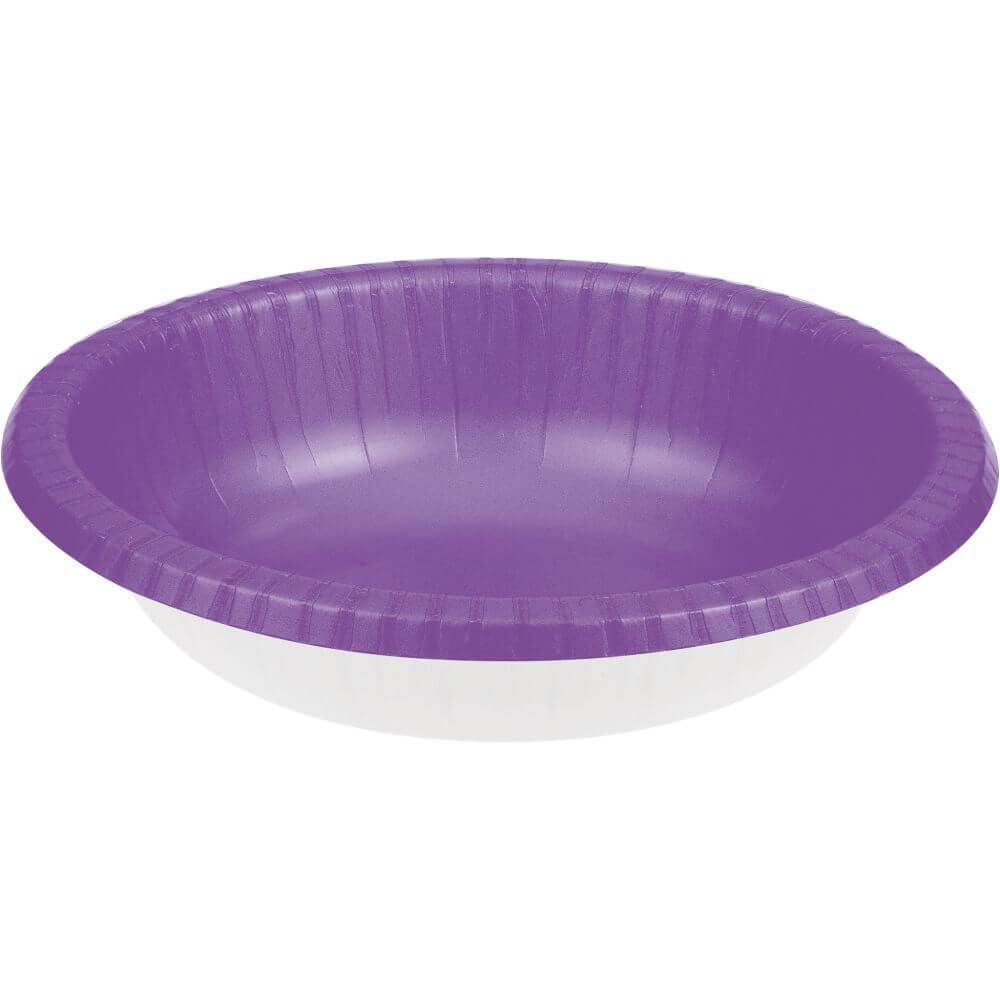 Paper Bowl 20Ct Amethyst 20Oz 