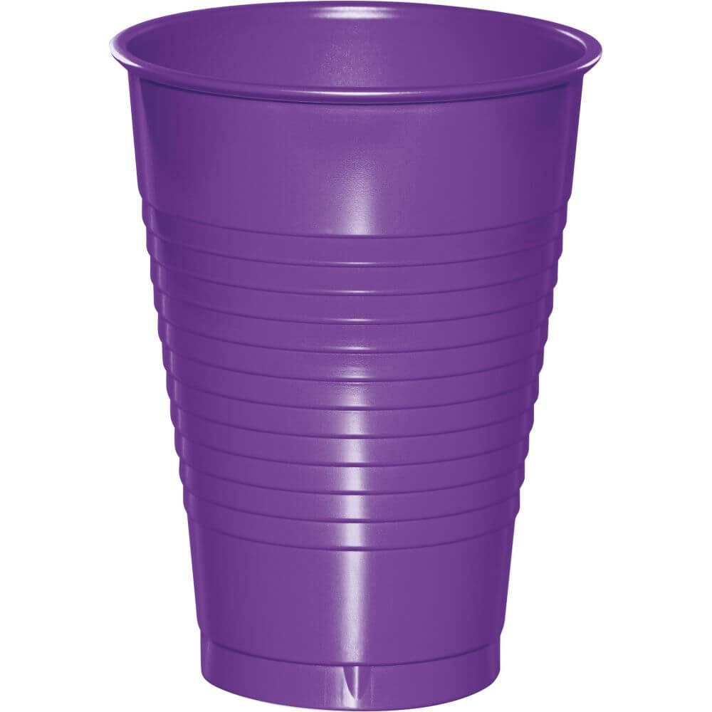 Plastic Cups 12oz 20ct, Amethyst 