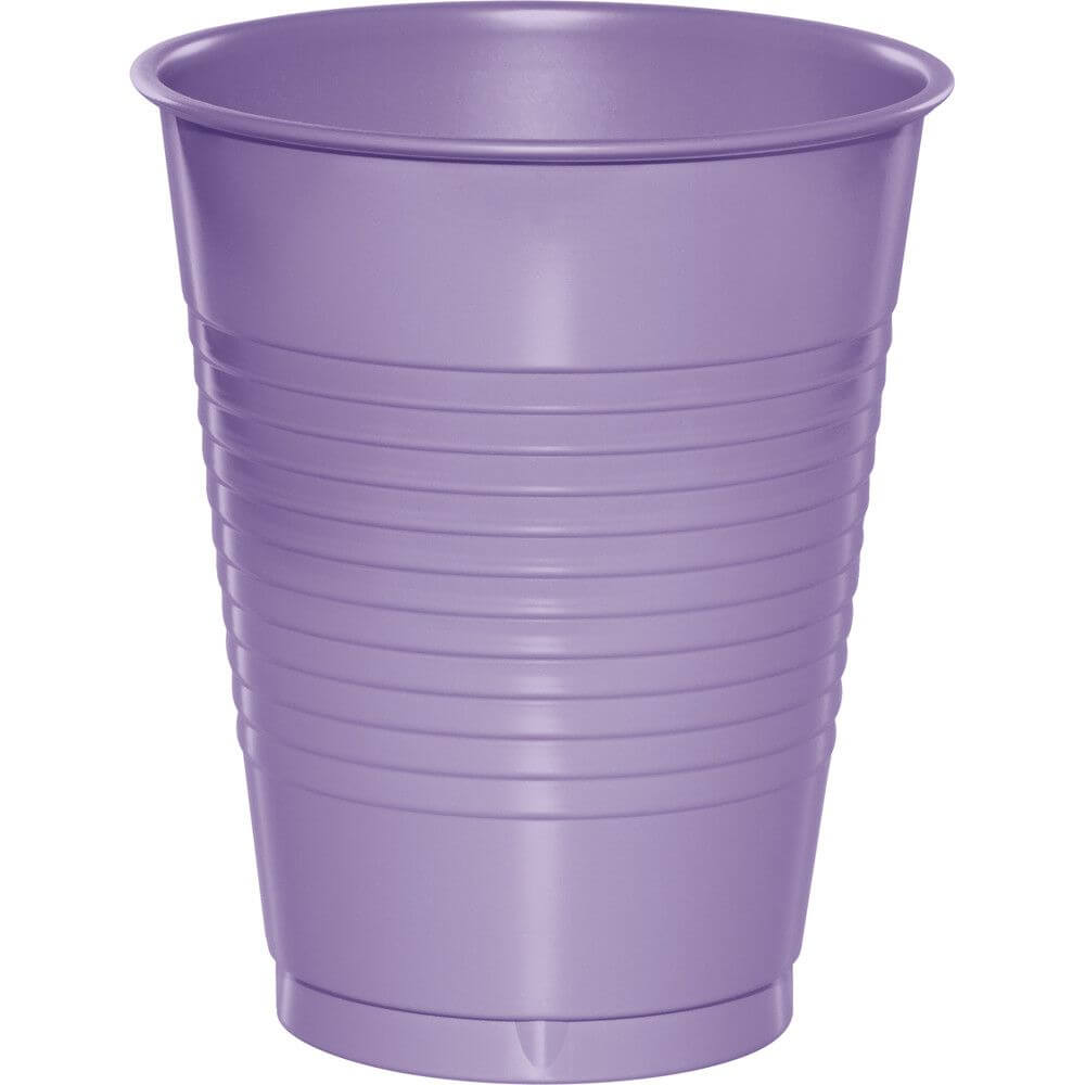 Plastic Cups 16oz 20ct, Luscious Lavender 