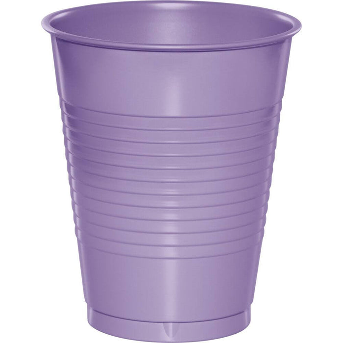 Plastic Cups 16oz 20ct, Luscious Lavender 