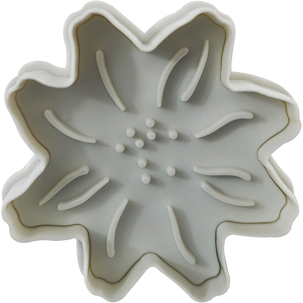 Cookie Stamper Flower, White