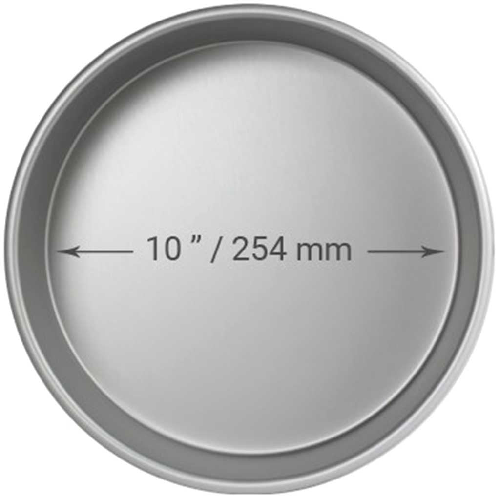 Pme Round Cake Pan, 10in X 3in