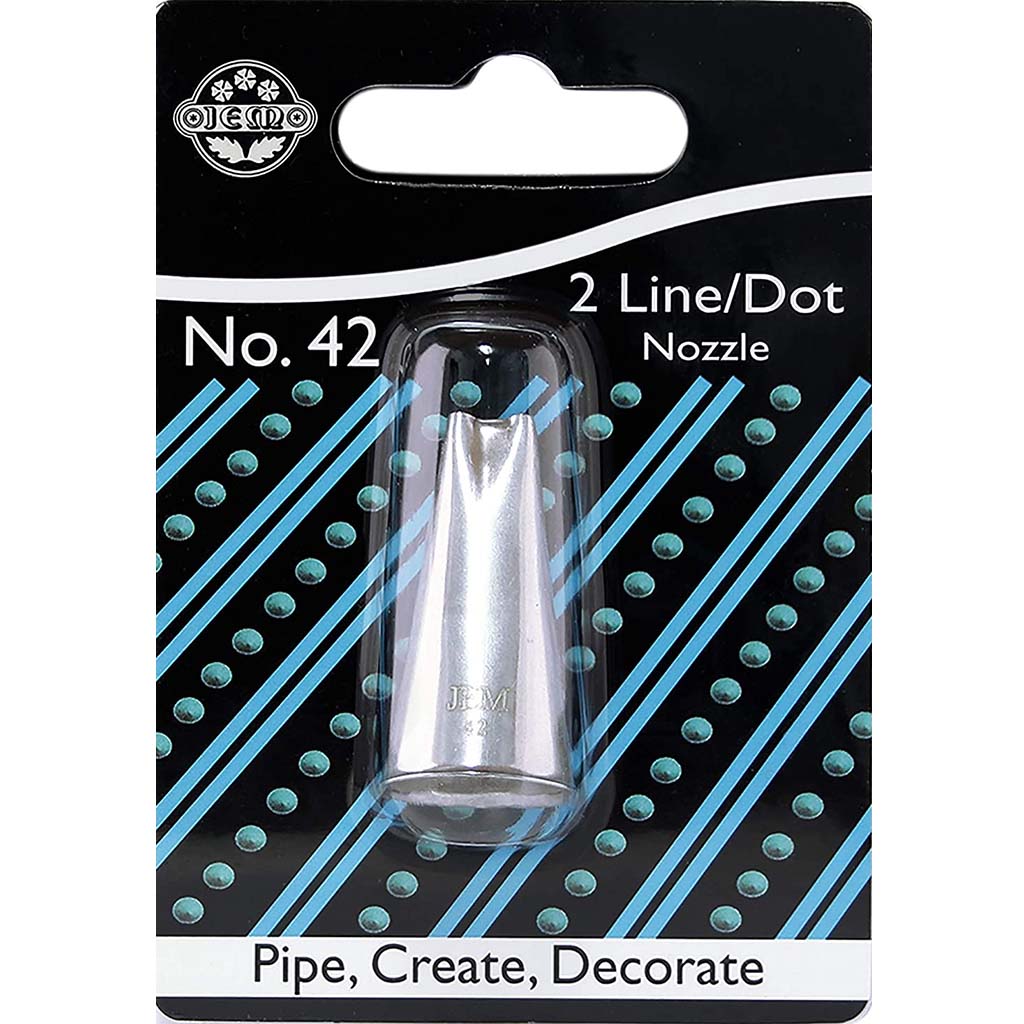 2 Line / Dot Small Tube Nozzle #42