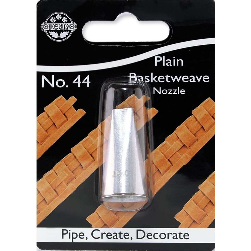 Small Plain Basketweave Nozzle #44