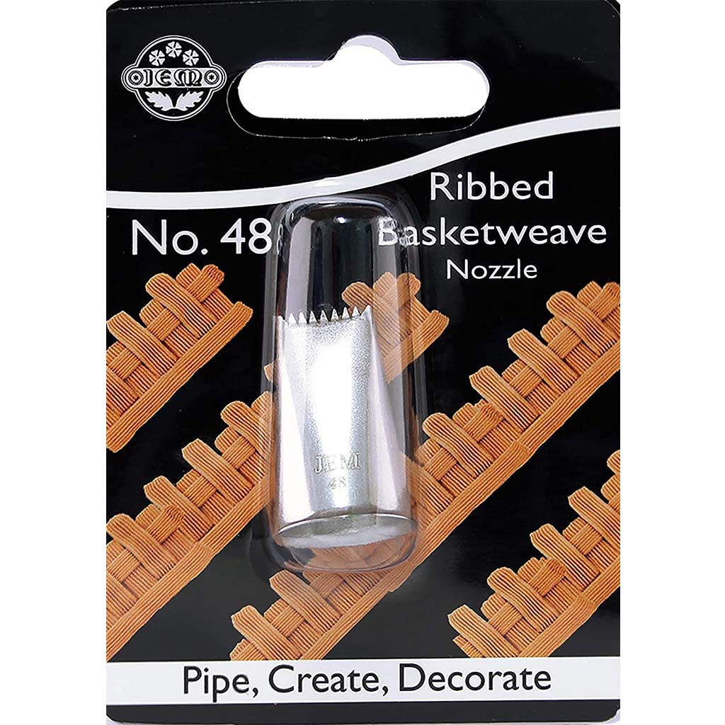Ribbed Only Basketweave Nozzle #48