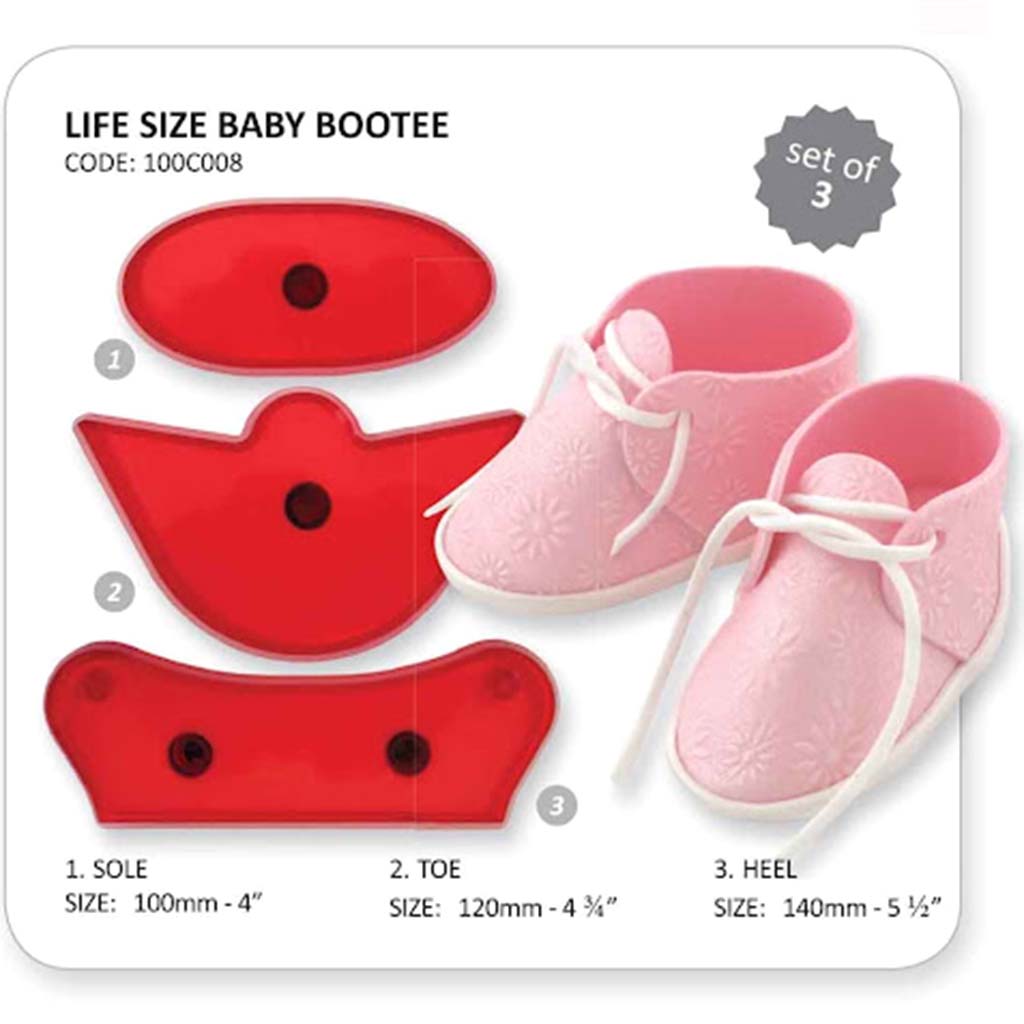 Cutter Life Size Baby Bootee