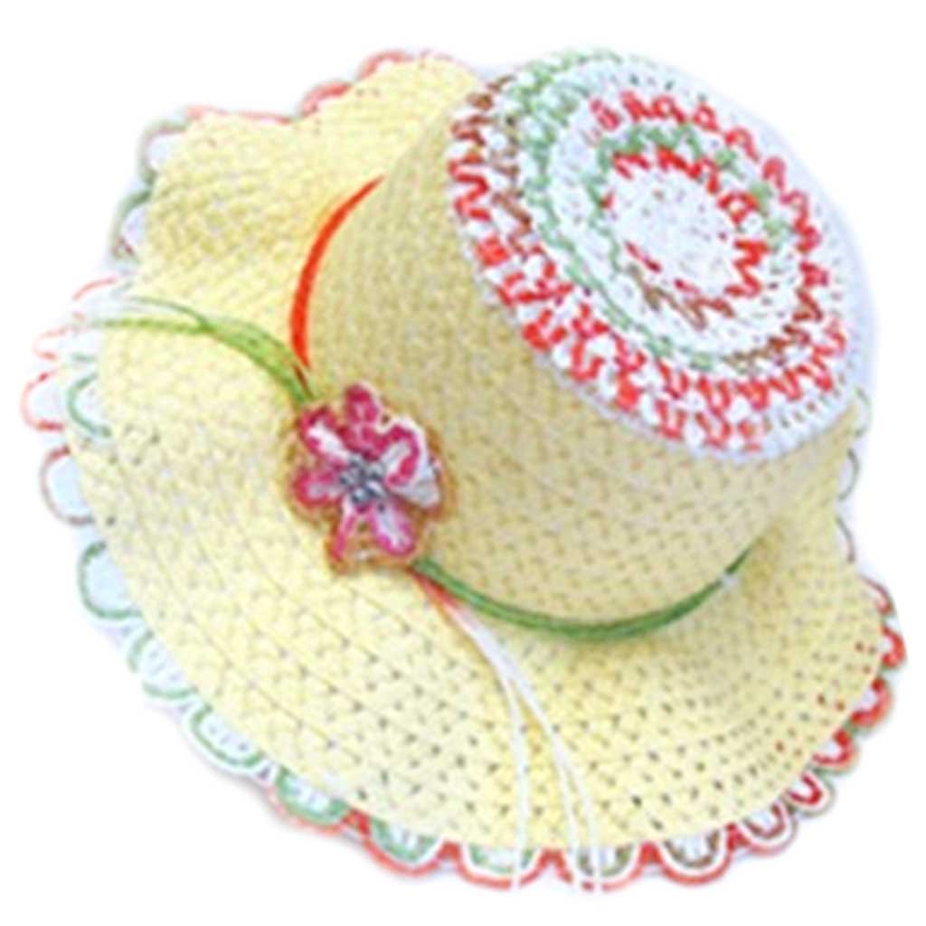 Kids Tea Party & Sun Straw Hat